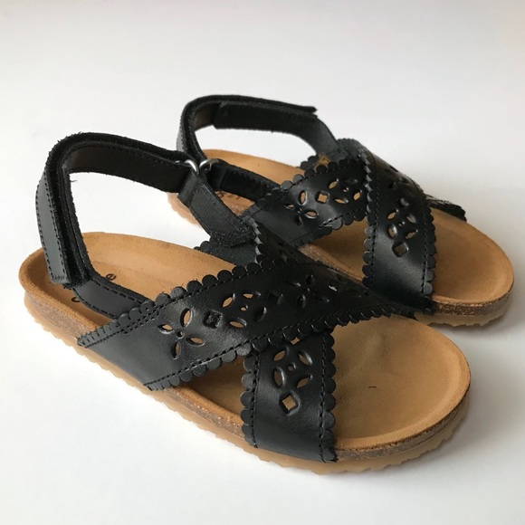 NEW Black Vachetta Sandals - Two Con Me by Pepe - Picture 3 of 5